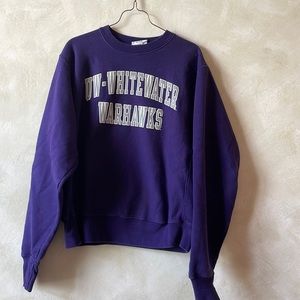 UW- whitewater crew neck